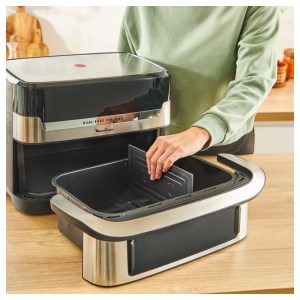 Moulinex - Friteuse à air chaud Easy Fry Dual Flex,