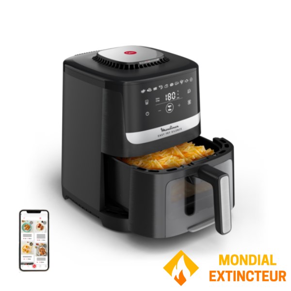 Moulinex - Friteuse à air chaud Easy Fry Silence 5L