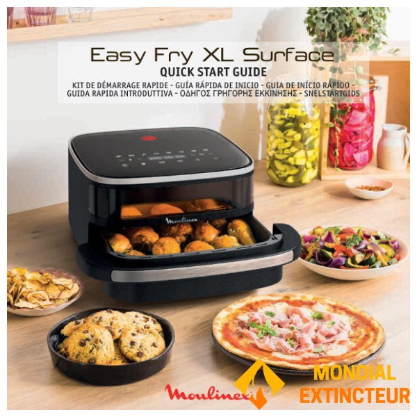 Moulinex - Friteuse à air chaud Surface - 4 L