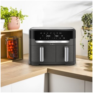 Moulinex - Friteuse à air chaud XXL Dual Easy Fry - 11 L 