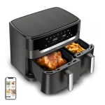 Moulinex - Friteuse à air chaud XXL Dual Easy Fry - 11 L 