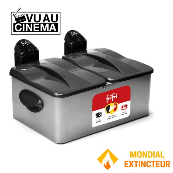 Frifri - Friteuse électrique Double Et Mixte grise