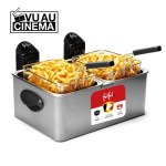 Frifri - Friteuse électrique Double Et Mixte grise