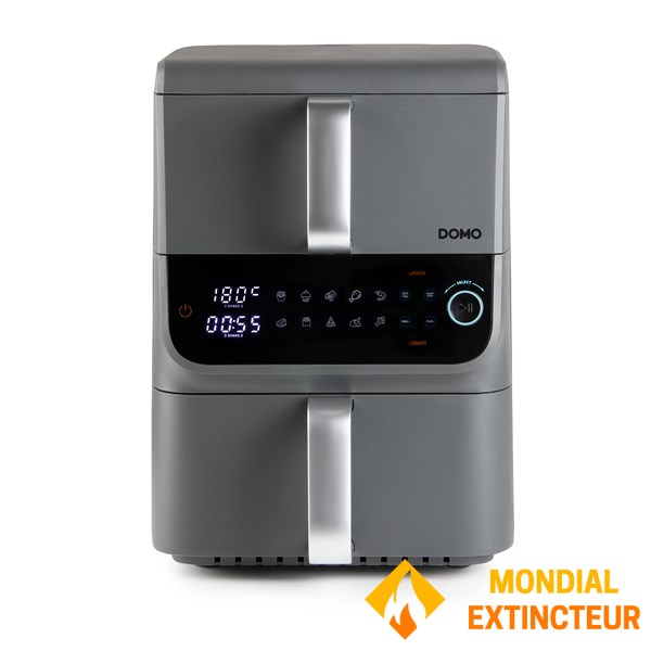 Domo - Friteuse sans huile Double verticale
