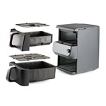 Domo - Friteuse sans huile Double verticale