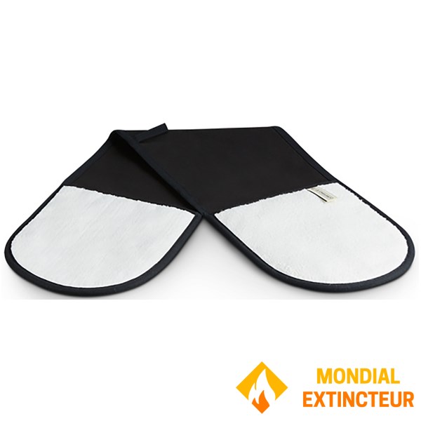 Le Creuset - Gant double  Coloris Noir