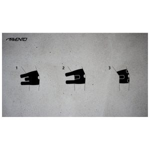 Avento - Genouillère Ajustable noire