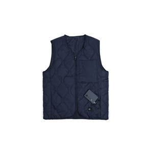 Nature et decouvertes - Gilet sans manche Chauffant bleu taille M