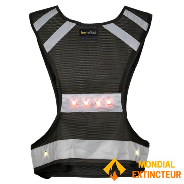 Toad - Gilet de sécurité SmartActiv noir lumineux à led - L