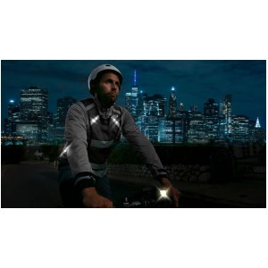 Toad - Gilet de sécurité SmartActiv noir lumineux à led - M