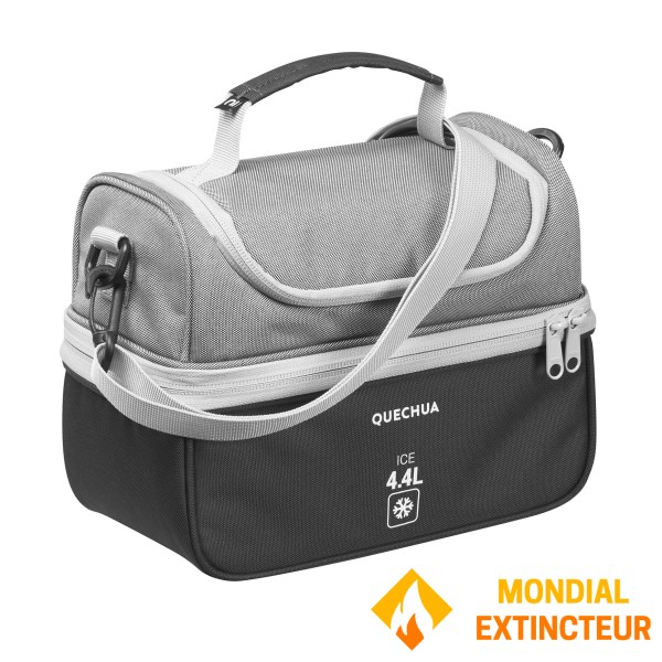 Decathlon - Glaciere Lunch box randonnée 4.4L - Grise