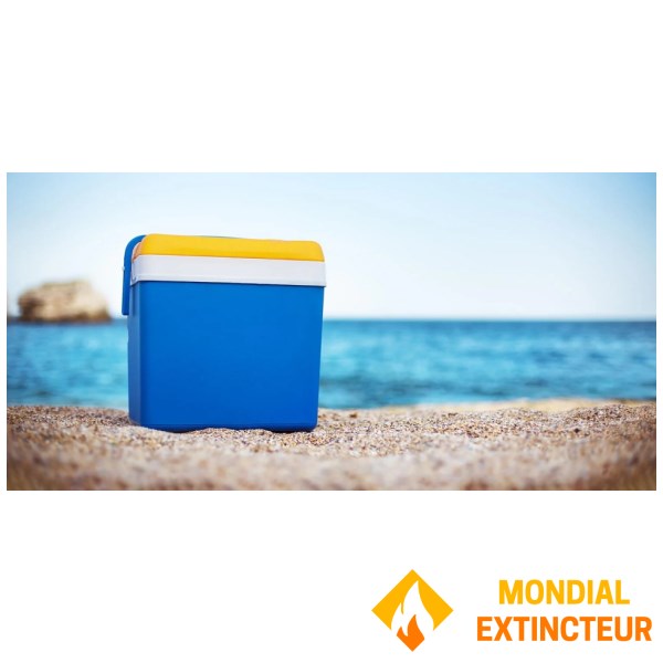 Autres Marques - Glacière rigide 24 L - Bleu