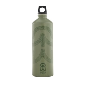 Wilsa - Gourde Aluminium  1L Kaki