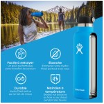 Hydroflask - Gourde Flex Cap bleu Indigo 621 ml
