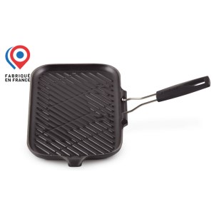 Le Creuset - Gril rectangulaire  36 x 20 cm - noir