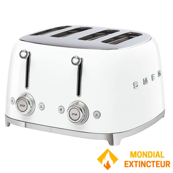 Smeg - Grille-p)ain Années 50 - 4 tranches - Blanc