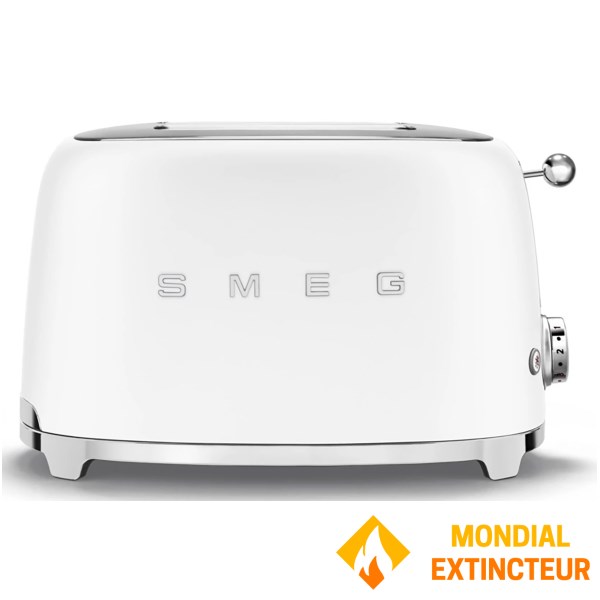Smeg - Grille-pain Années 50 - 2 tranches - Blanc mat
