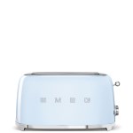 Smeg - Grille-pain Années 50 - 4 tranches - bleu azur