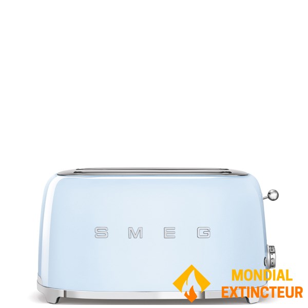 Smeg - Grille-pain Années 50 - 4 tranches - bleu azur