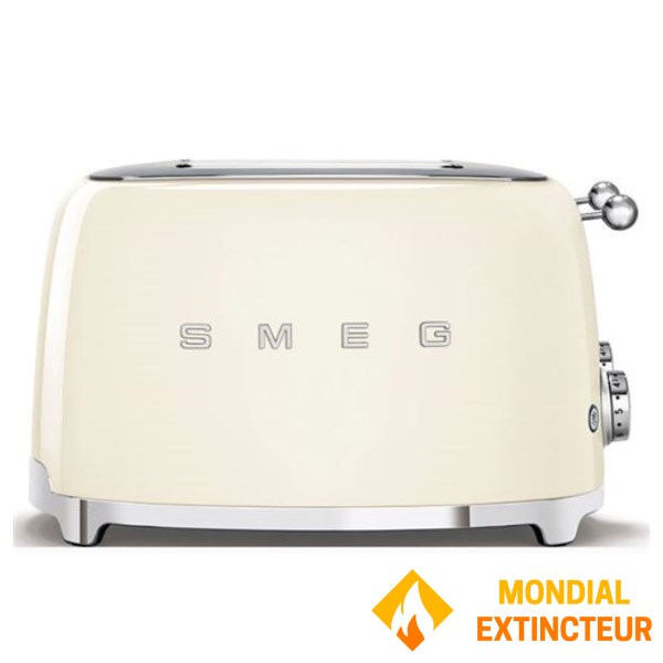 Smeg - Grille-Pain Années 50 - 4 tranches - Crème
