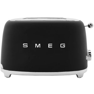 Smeg - Grille-pain Années 50 - 2 tranches - Noir