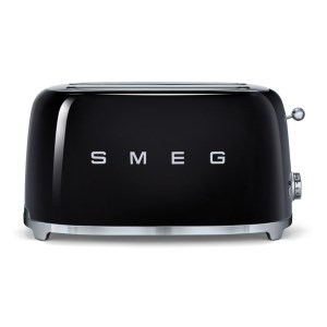 Smeg -  Grille-pain Années 50 - 4 tranches - Noir