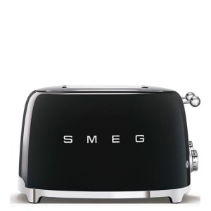 Smeg - Grille-Pain Années 50 - 4 tranches - Noir