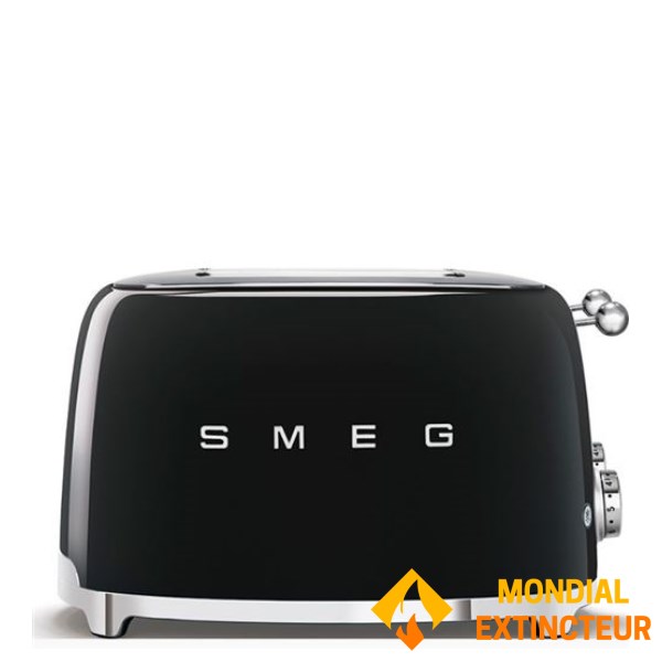 Smeg - Grille-Pain Années 50 - 4 tranches - Noir