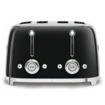 Smeg - Grille-Pain Années 50 - 4 tranches - Noir