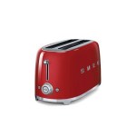 Smeg - Grille-pain Années 50 - 4 tranches - rouge