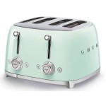 Smeg - Grille-pain Années 50 - 4 tranches - Vert d’eau