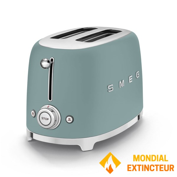 Smeg - Grille-pain Années 50 - 2 tranches - vert émeraude