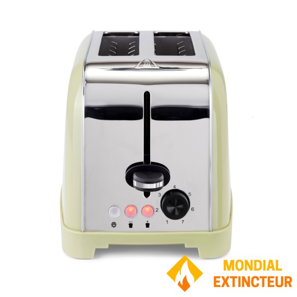 Livoo - Grille-pain  2 fentes matcha