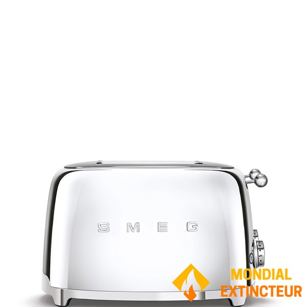 Smeg - Grille-Pain 4 tranches Années 50 - Chromé