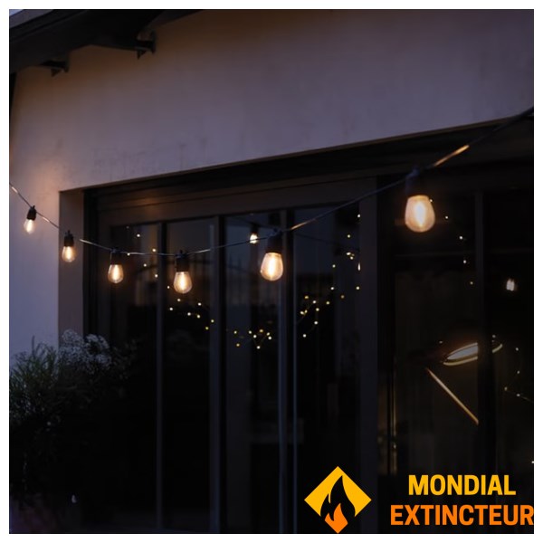 Nature et decouvertes - Guirlande solaire Guinguette 