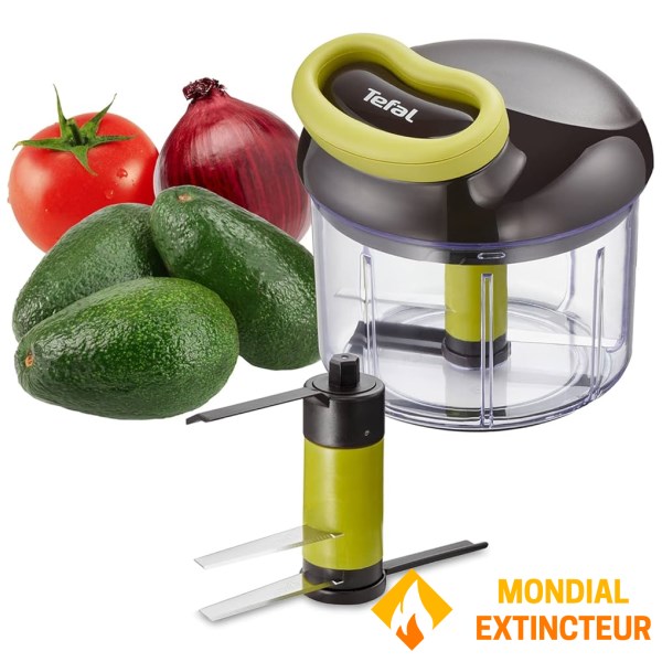Tefal - Hacheur manuel 900 mL - multicolore