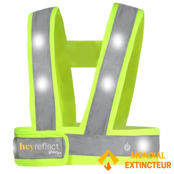 Toad - Harnais fluo JuniorVisio lumineux à led - S