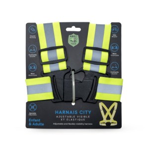Toad - Harnais de signalisation CITY fluo/réfléchissant