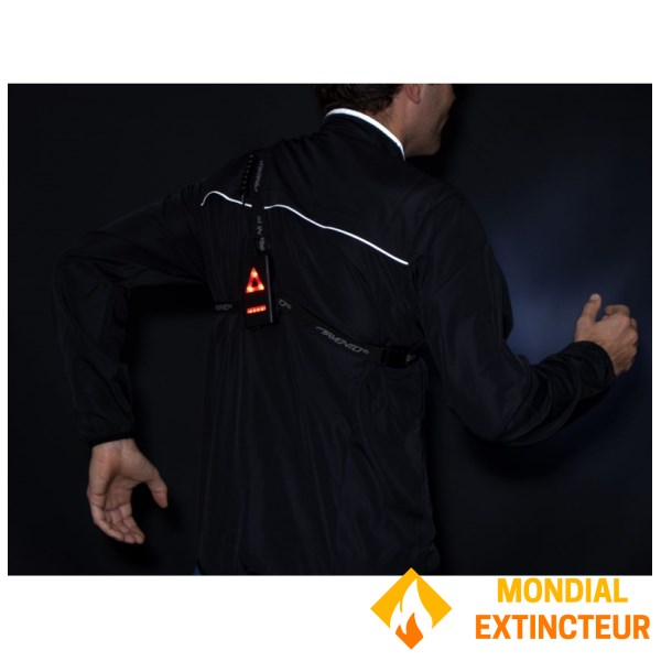 Avento - Harnais de visibilité LED rechargeable