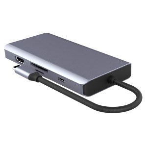 Akashi - Hub 9 en 1 USB type C