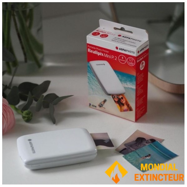 Agfa - Imprimante photos Realipix Mini P.2 ZINK blanc
