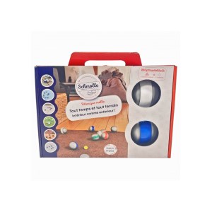 Cadetel - Jeu de pétanque d'intérieur La Schmolle x6