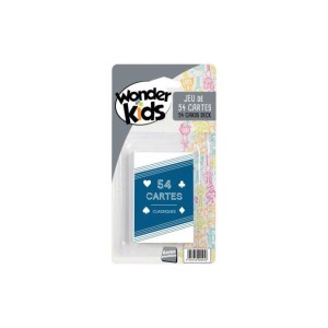WDK - Jeu de cartes 54 cartes sous étui carton