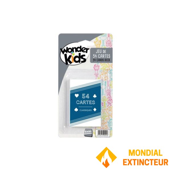 WDK - Jeu de cartes 54 cartes sous étui carton