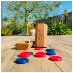 Cadetel - Jeu de palets Silicon palet - bleu et rouge