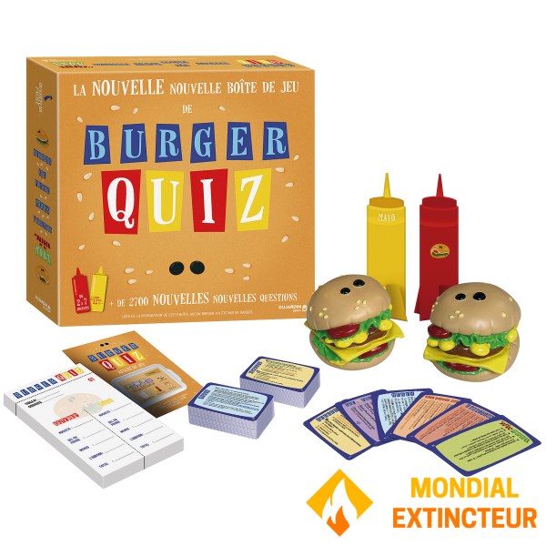 Dujardin - Jeu de société Burger Quiz