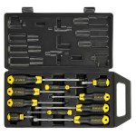Stanley - Jeu de tournevis CUSHION GRIP X10