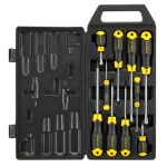 Stanley - Jeu de tournevis CUSHION GRIP X10
