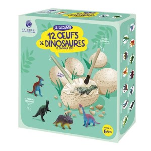 Nature et decouvertes - Jeux Coffret oeufs dinosaures à excaver