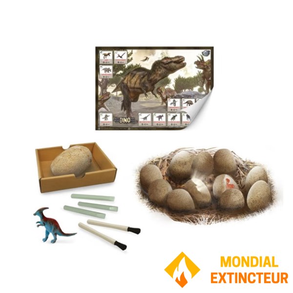 Nature et decouvertes - Jeux Coffret oeufs dinosaures à excaver
